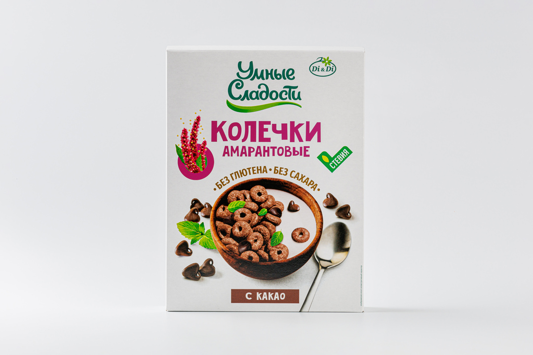 Колечки амарантовые "Какао", 150 г
