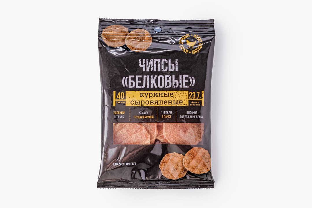 Чипсы куриные "Белковые"