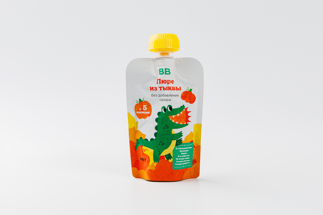 Пюре из тыквы, 90 г