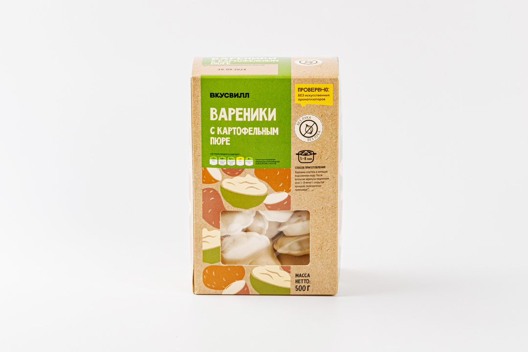 Вареники с картофельным пюре