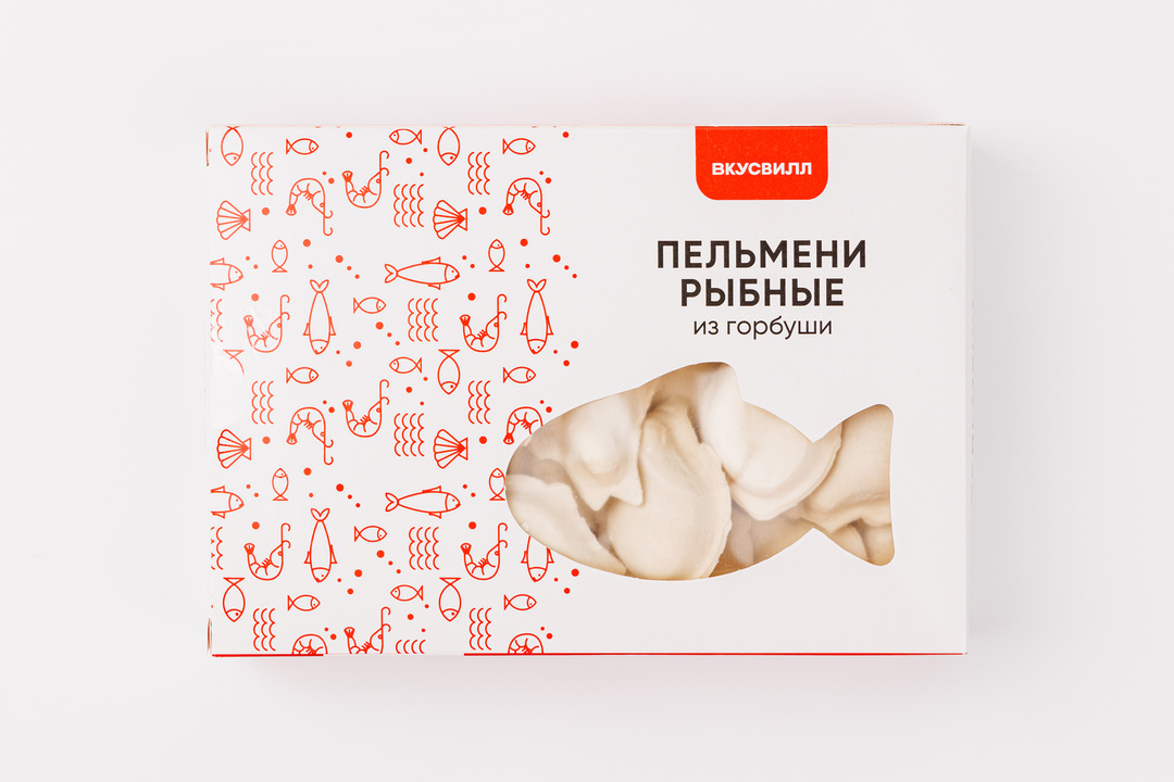 Пельмени рыбные из горбуши, 500 г