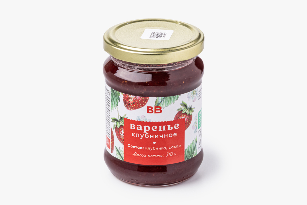 Варенье клубничное, 310 г