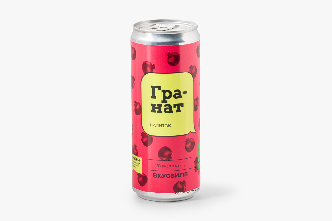 Напиток "Гранат" б/а газ, 330 мл