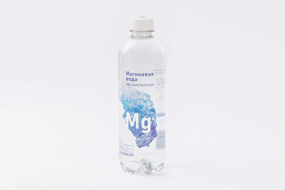 Вода магниевая негазированная, 500 мл