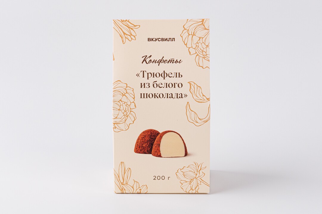 Конфеты "Трюфель из белого шоколада"