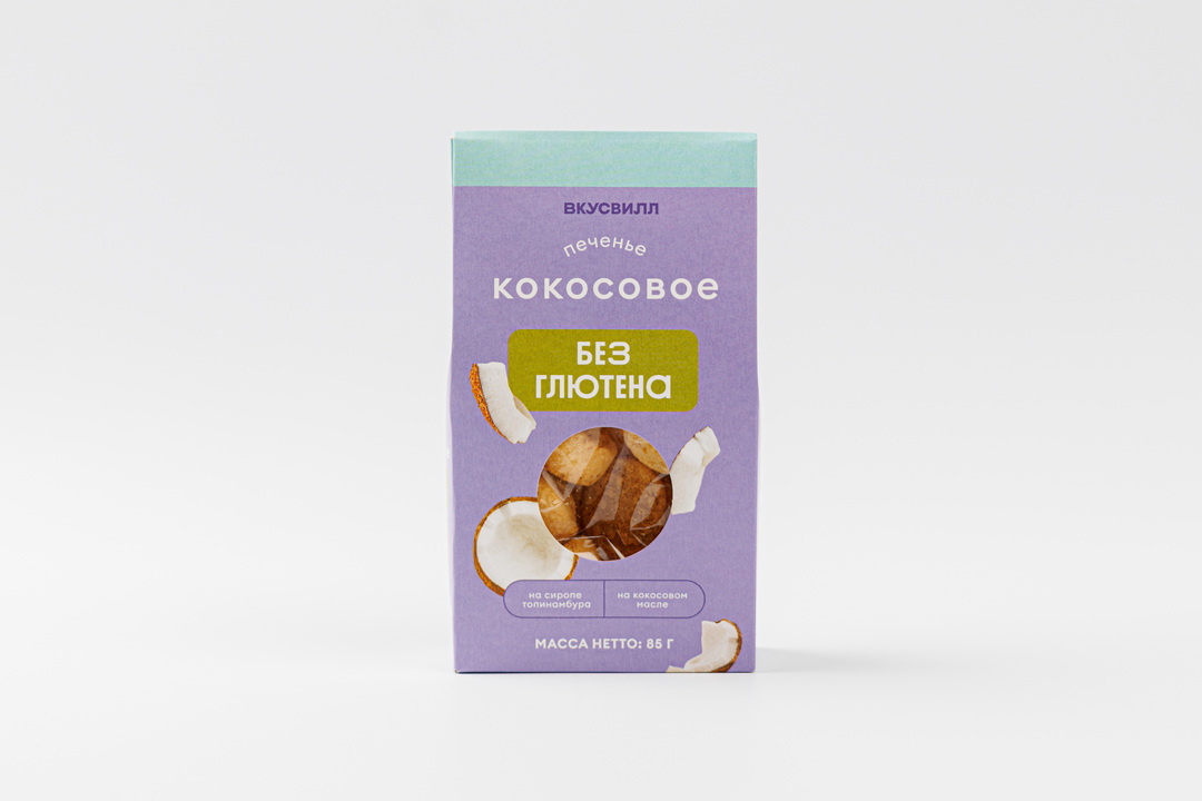 Печенье "Кокосовое", 85 г (без глютена)