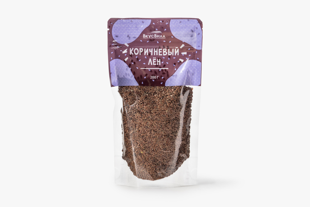Лен коричневый, 200 г