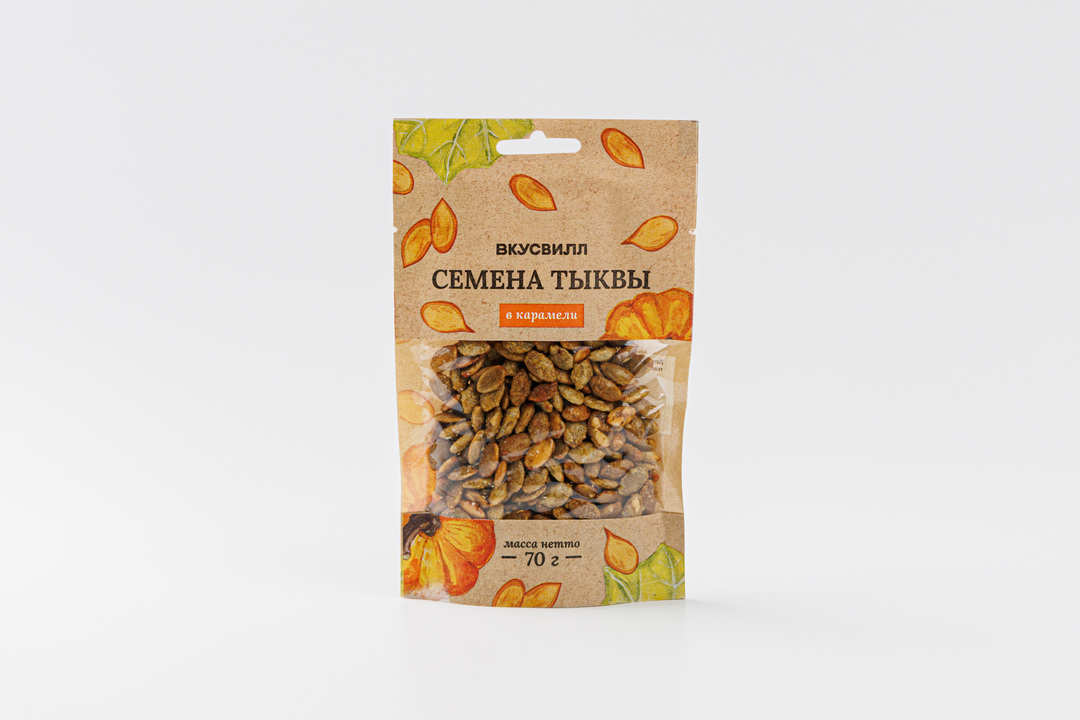 Семена тыквы в карамели