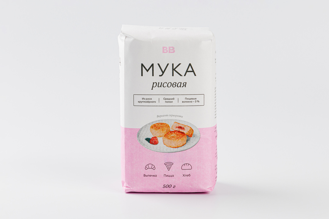 Мука рисовая, 500 г